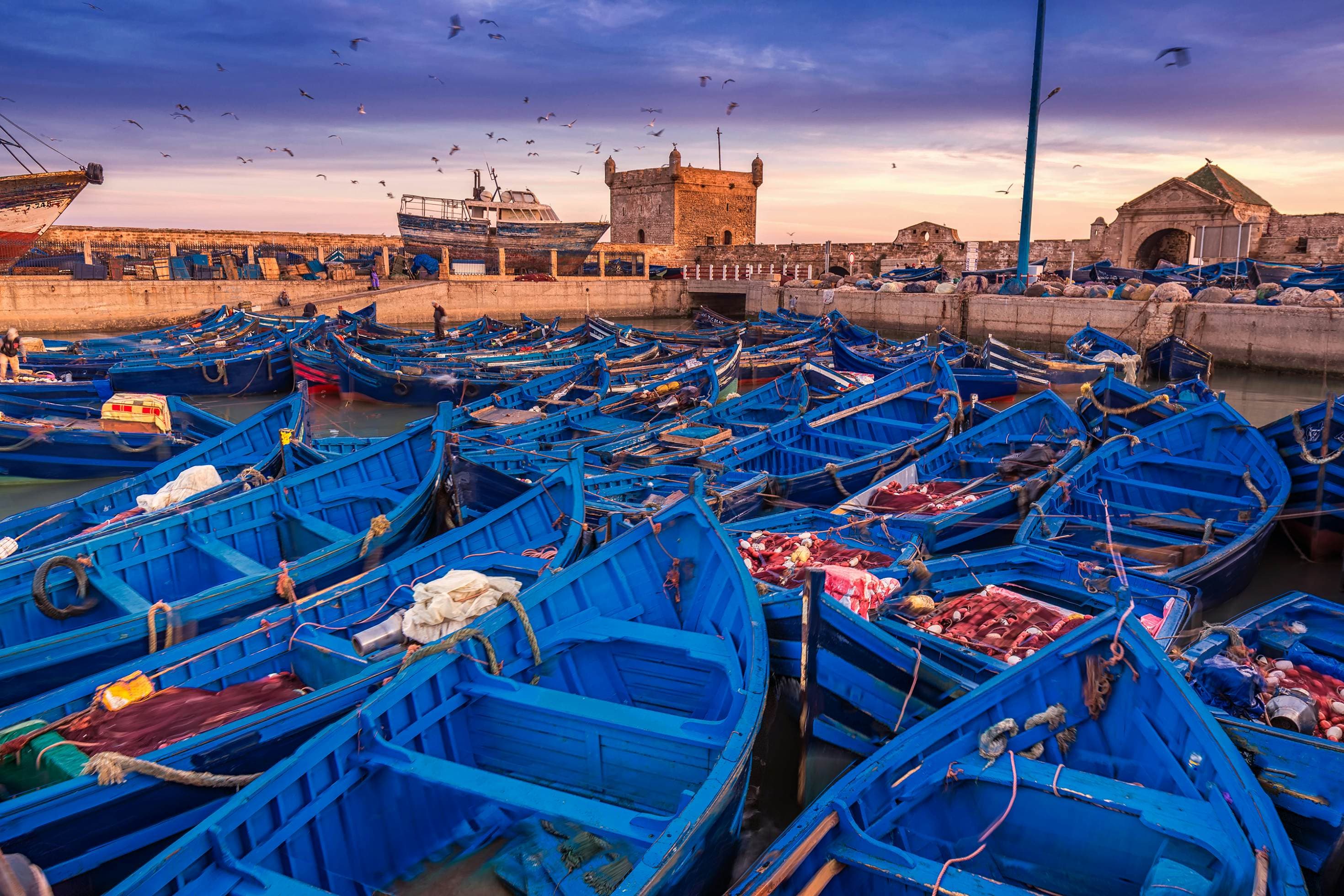 Essaouira, historische Medina und Atlantikküste
