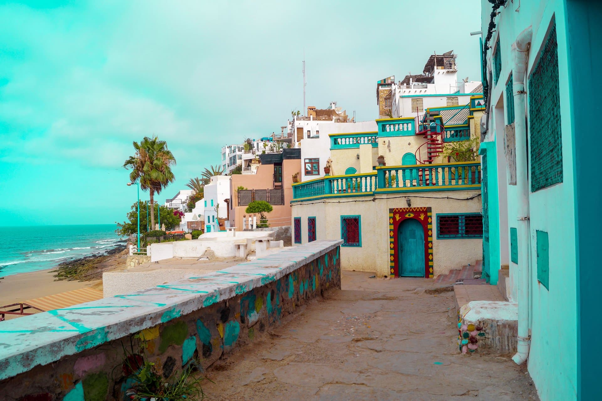 Taghazout, Surfdorf an der Atlantikküste