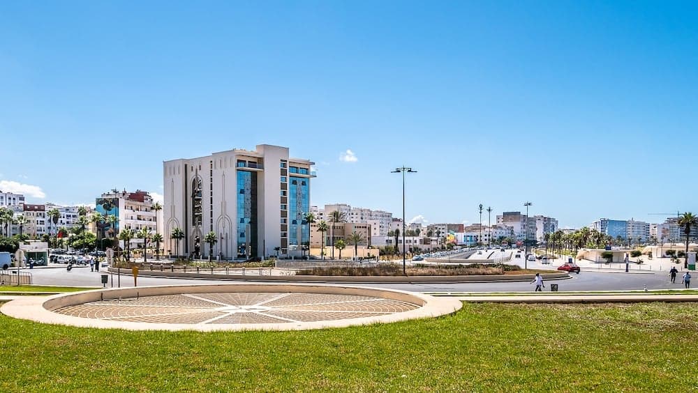 Casablanca city, Atlantic corniche and private airport transfer destination