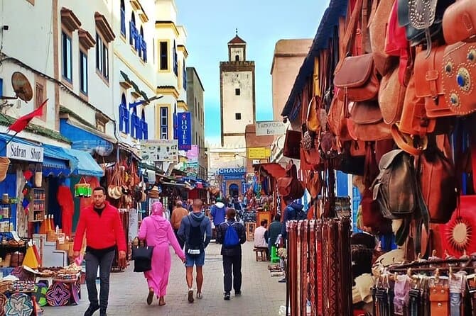Essaouira architecture and local atmosphere