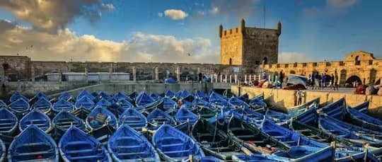 Essaouira medina, Atlantic coastline and private airport transfer destination