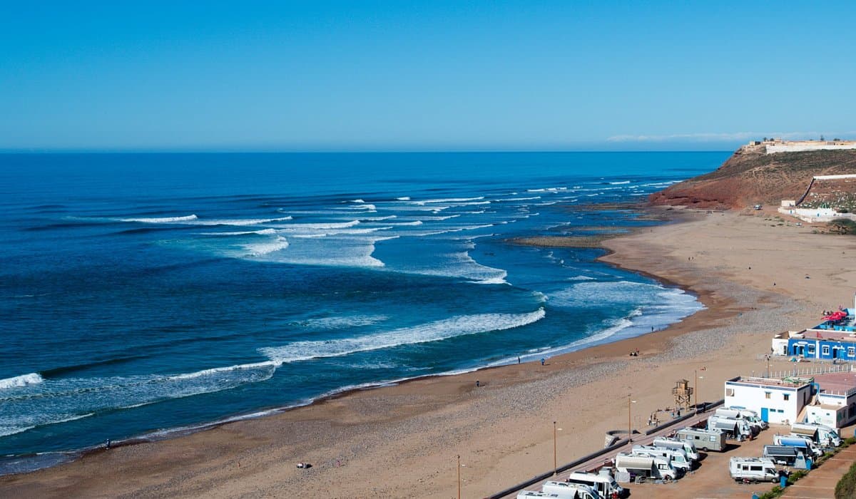 Sidi Ifni panoramic destination view