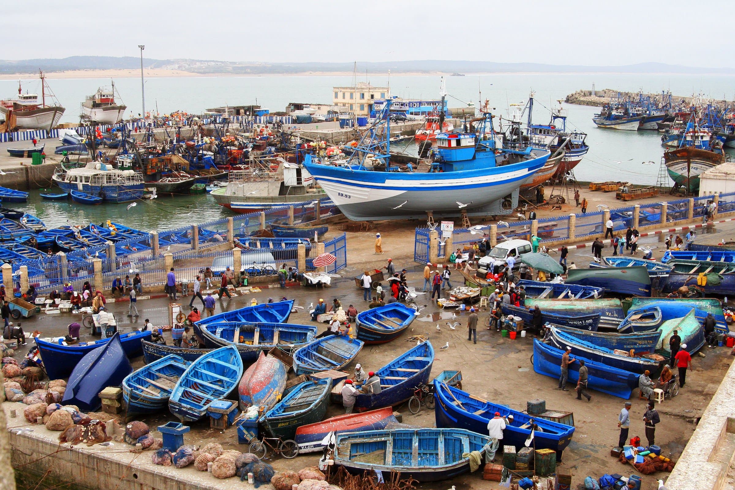 Essaouira panoramic destination view