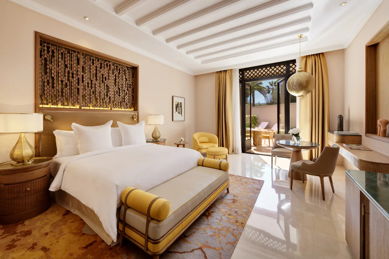 Chambre et décoration marocaine — Four Seasons Resort Marrakech