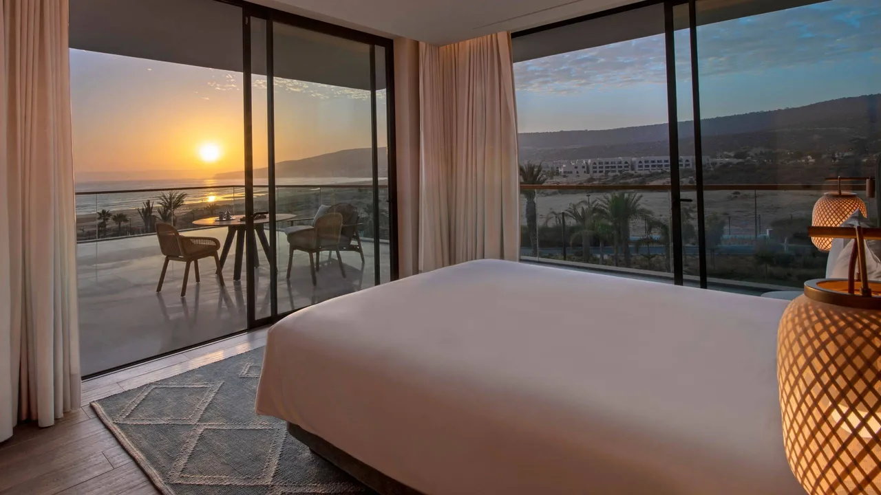 Chambre au coucher du soleil — Hyatt Regency Taghazout