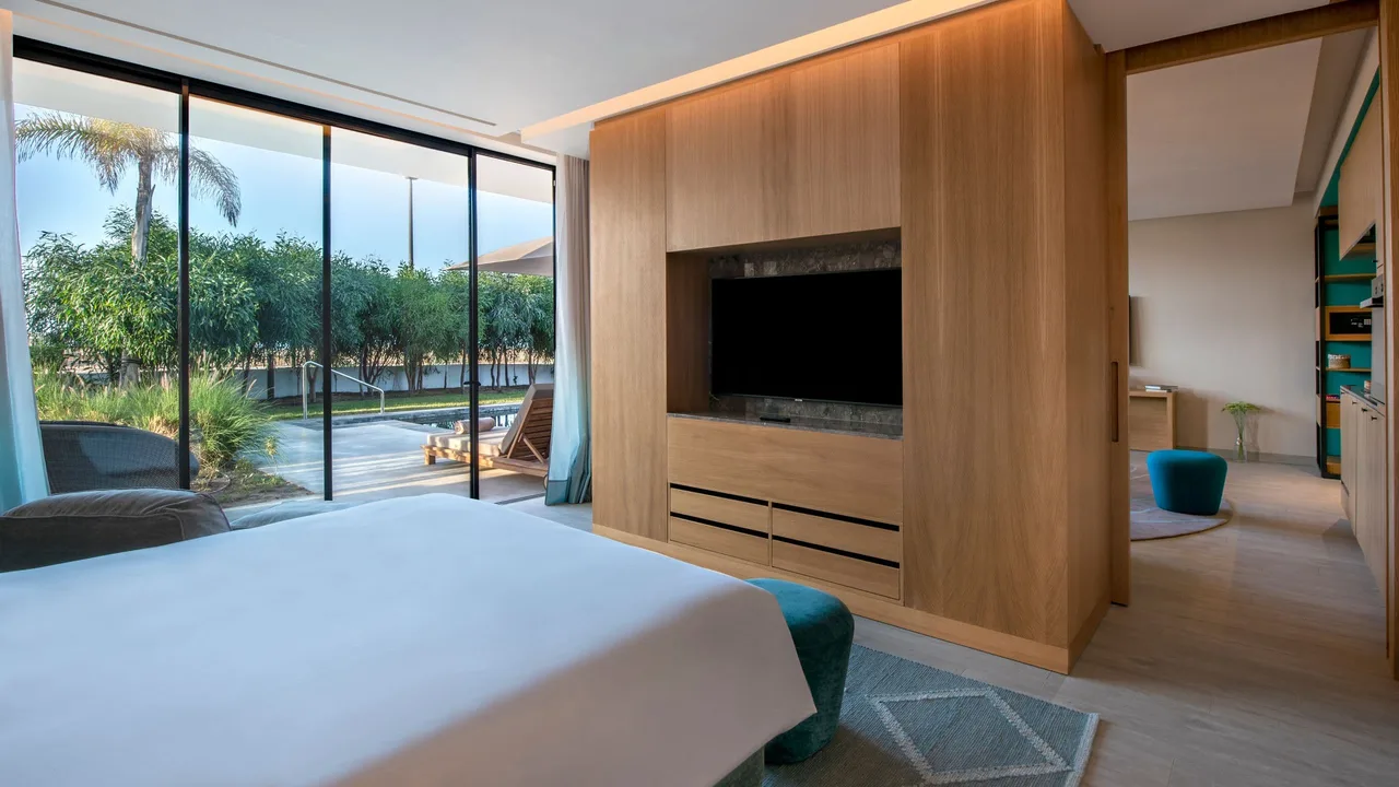 Suite ouverte sur sa piscine — Hyatt Regency Taghazout