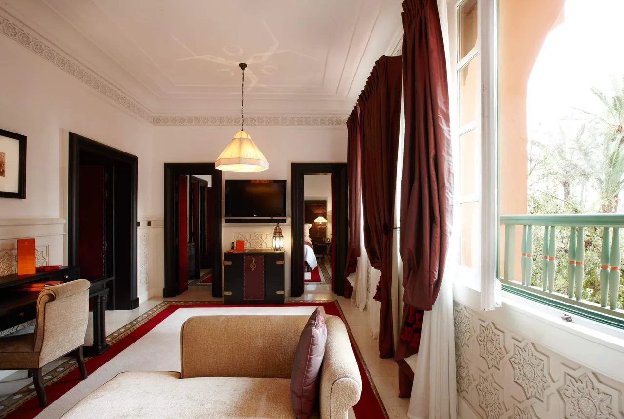 Salon d’une suite — La Mamounia