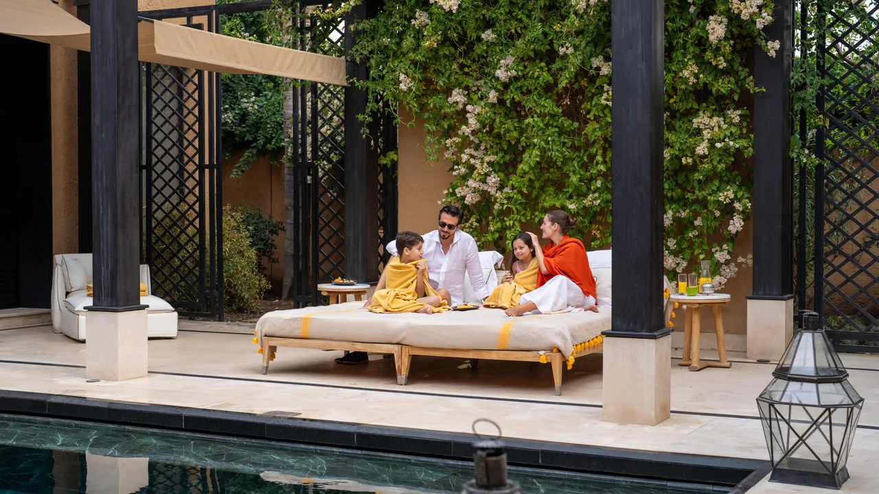Terrasse de villa — Mandarin Oriental, Marrakech