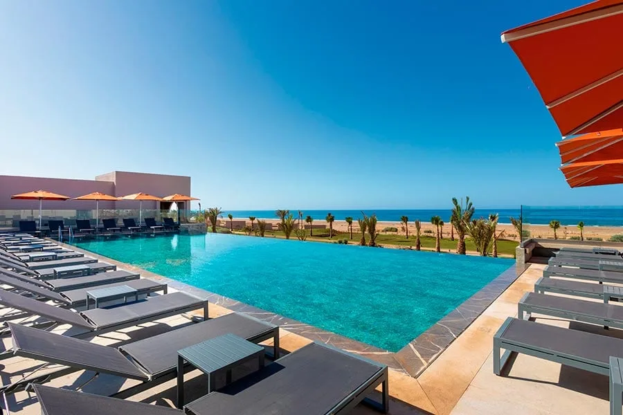 Terrasse et bassin extérieur — Riu Palace Tikida Taghazout