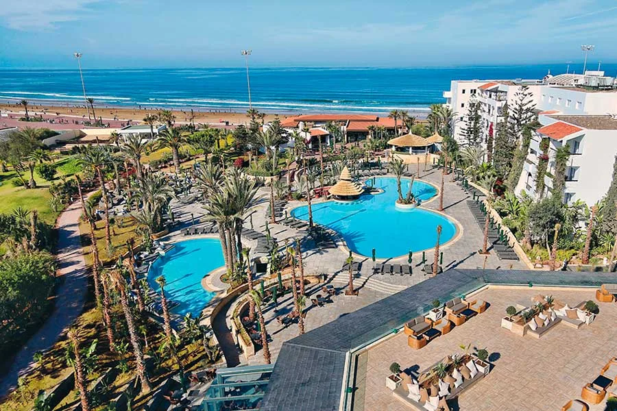 Vue aérienne du resort — Riu Tikida Beach