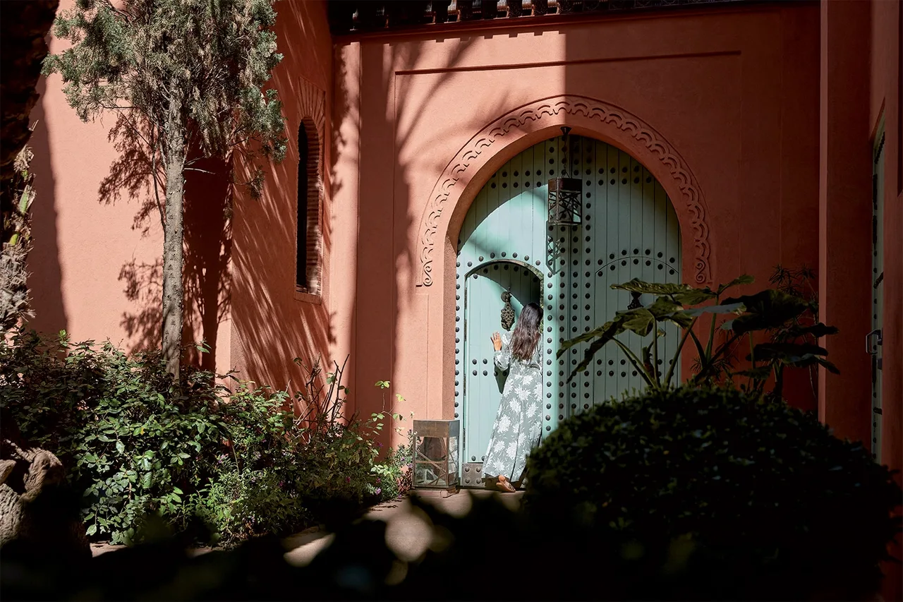 Passage et architecture marocaine — Royal Mansour Marrakech