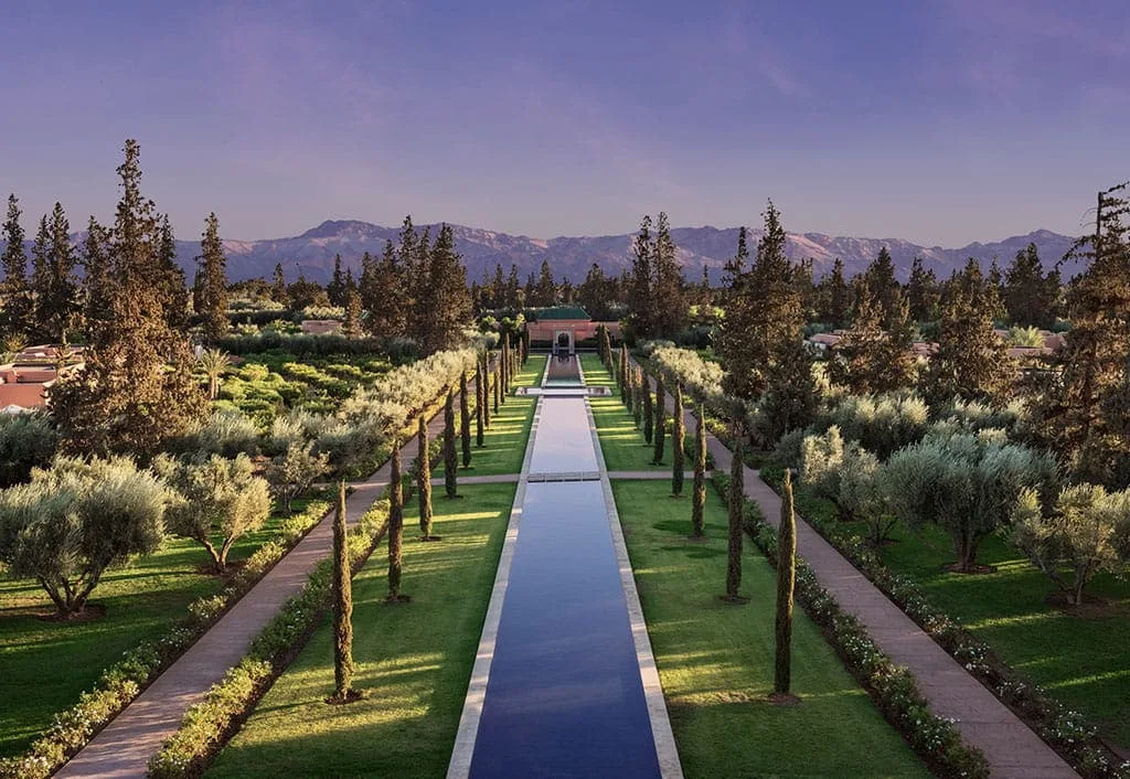 Jardins et oliveraies — The Oberoi, Marrakech